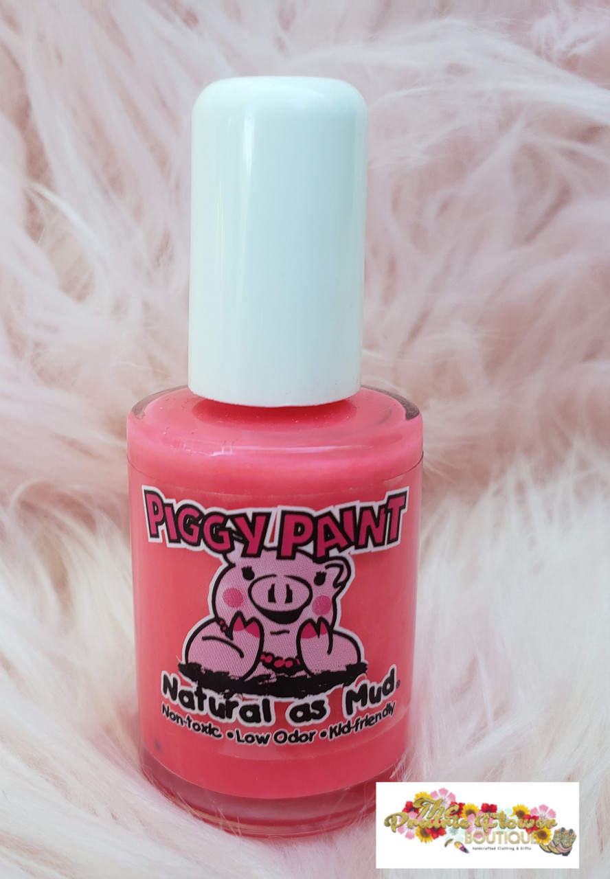 Piggy Paint | 100% Non-Toxic Girls Nail Polish | Safe Cruelty-free Vegan &  Low Odor for Kids | Unicorn Fairy (3 Polish + Nail Art Gift Set)
